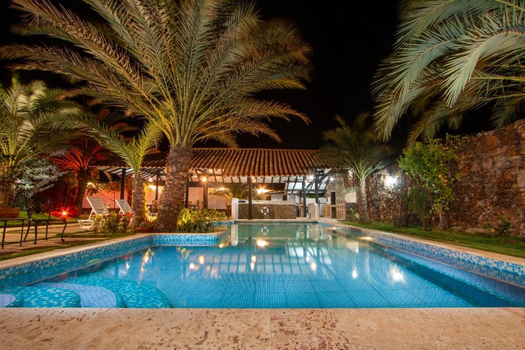 Swimming pool, Posada Yaque Sol, c.a in Margarita Island