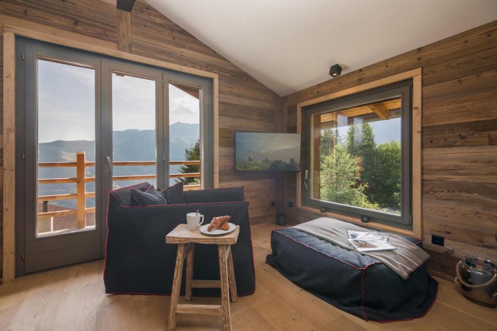 Chalet Capricorne Alpine Chique Sauna - 4