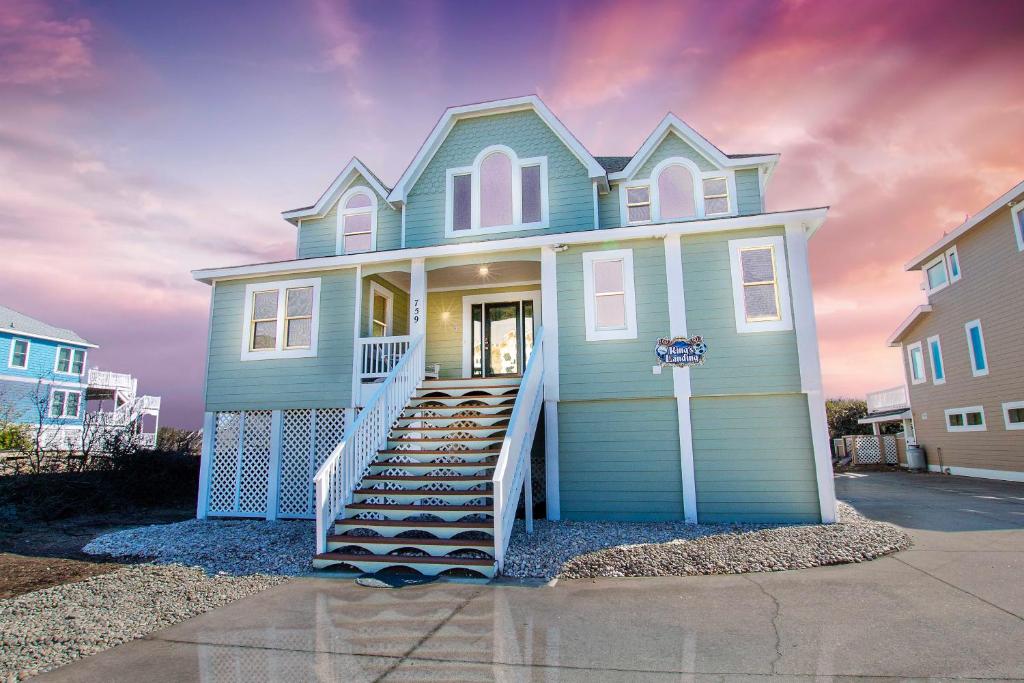 OCEANFRONT, Private Pool, Pool Table, Ocean Views, BU70, Kings Landing, Corolla