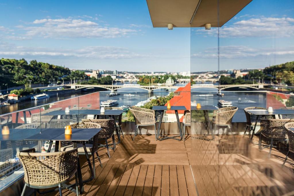 Balcony/terrace, President Hotel Prague in Prague