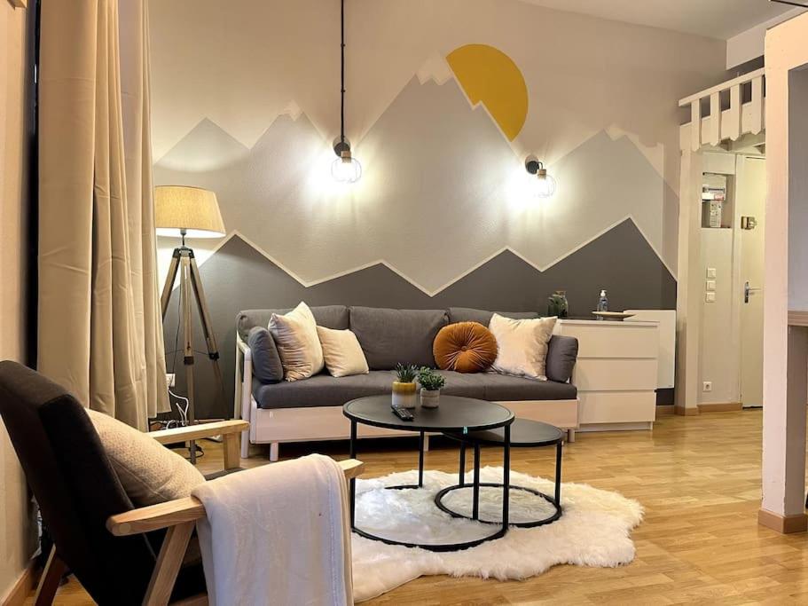 Montagn'Art Studio. 4pers 30m2. Coeur village. - 1