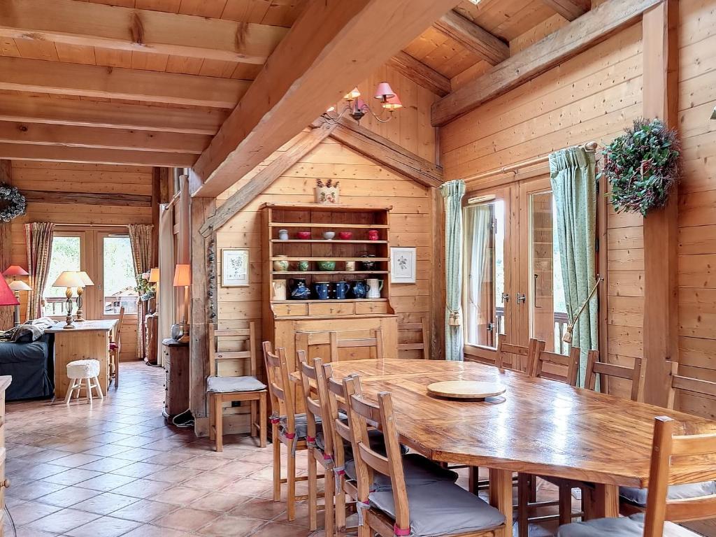 Chalet rénové 3 étoiles, 14 pers, vue Mont Blanc, Wifi - 5