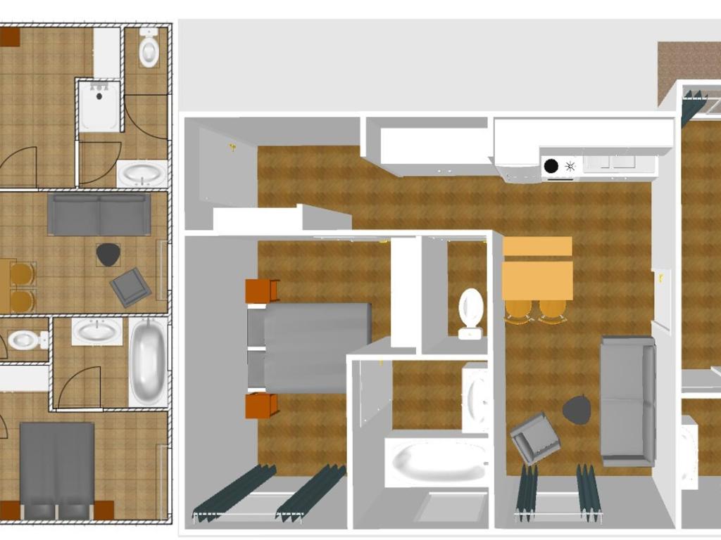 Charmant 3 Pièces Rénové avec Wifi au Pied des Pistes à Val-d'Isère - 2