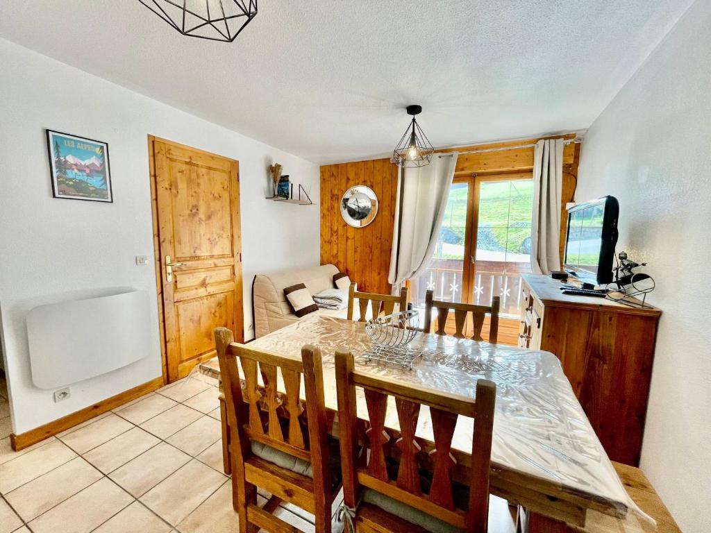 Appartement cosy 4 pers, au pied des pistes avec Wifi à Notre-Dame-de-Bellecombe - 3