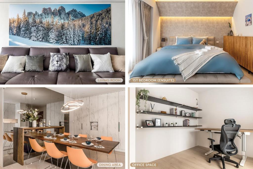 4B2bLDK Manhattan Style High Floor 4房2衛 曼哈頓風格高層, Tchaj-pej