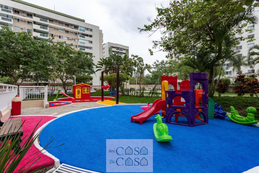 3 QUARTOS a 300 RioCentro - Condominio com PISCINA ESTACIONAMENTO e Portaria 24h - Wi-Fi ilimitado 전경