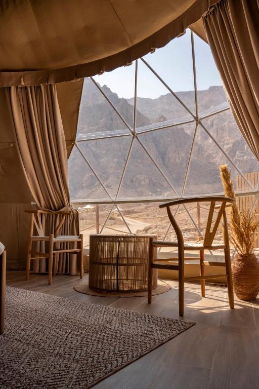View, Pura Eco Retreat - Jebel Hafit Desert Park in Al Ain