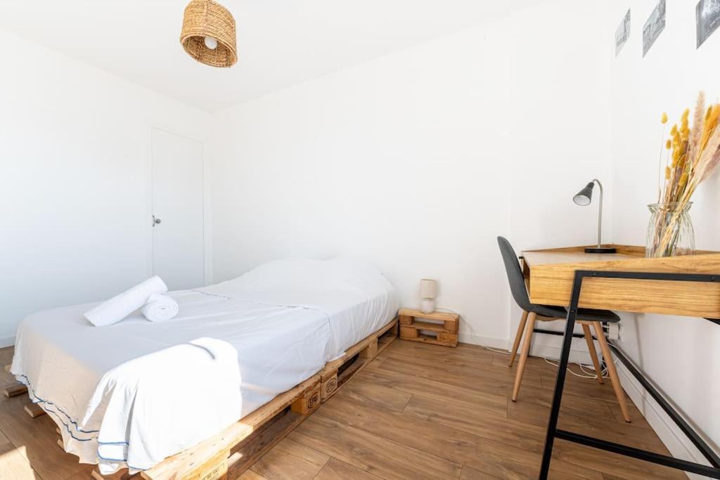 4 personnes - 2 chambres -fibre - balcon - confort - 3