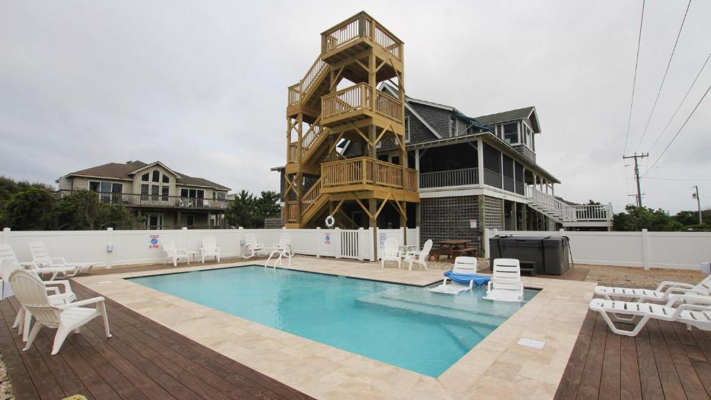 Semi-Oceanfront, Ocean Views, Private Pool, Close to Beach Access, SS5, Chez Shea, Southern Shores