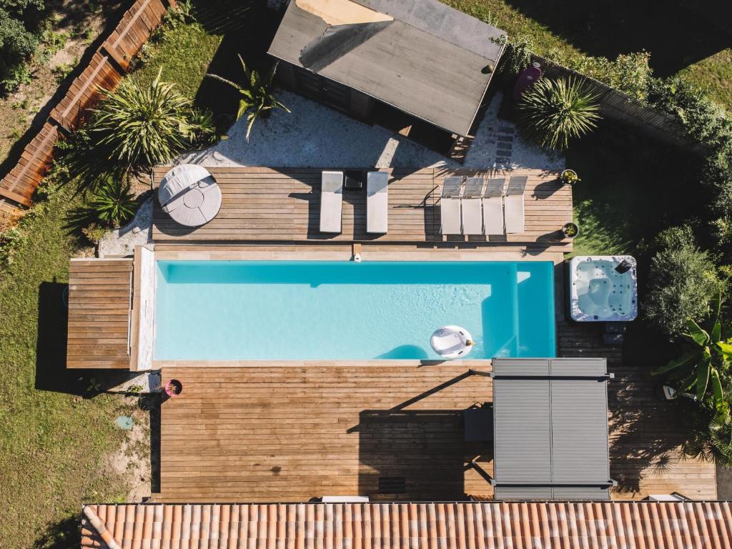 VILLA DREAM LANDES Piscine tempérée-Jacuzzi-5 suites parentales - 1