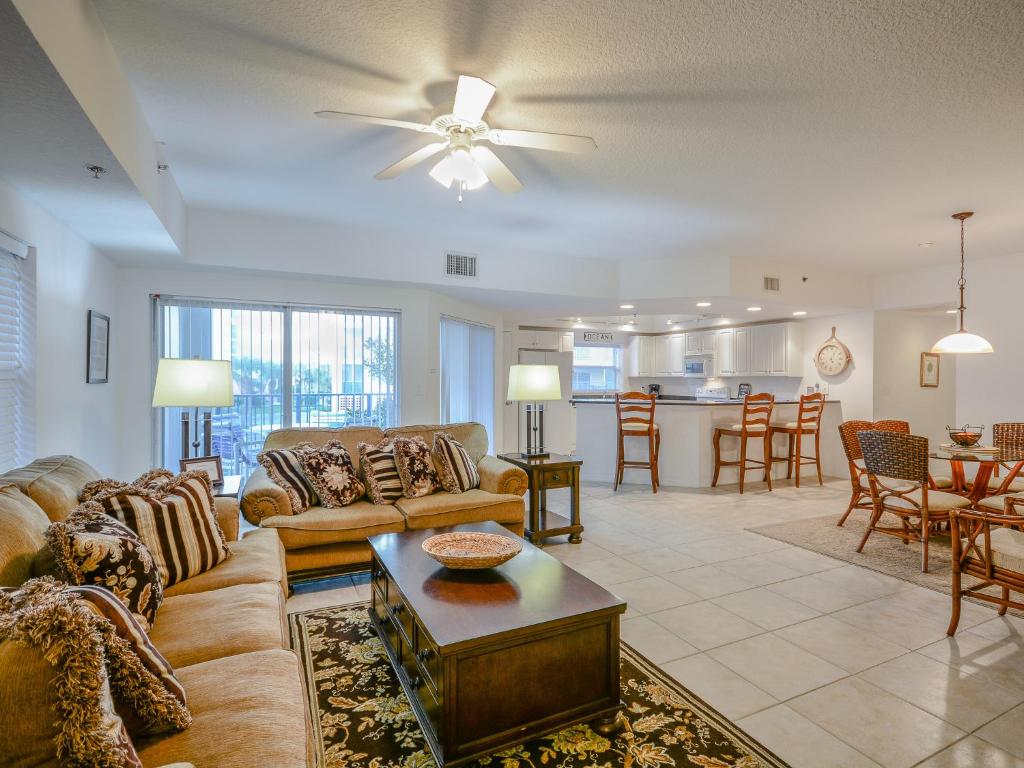 Lovely 32 Corner Unit with 3 Balconies and Fountain Views OW11-201, New Smyrna Beach