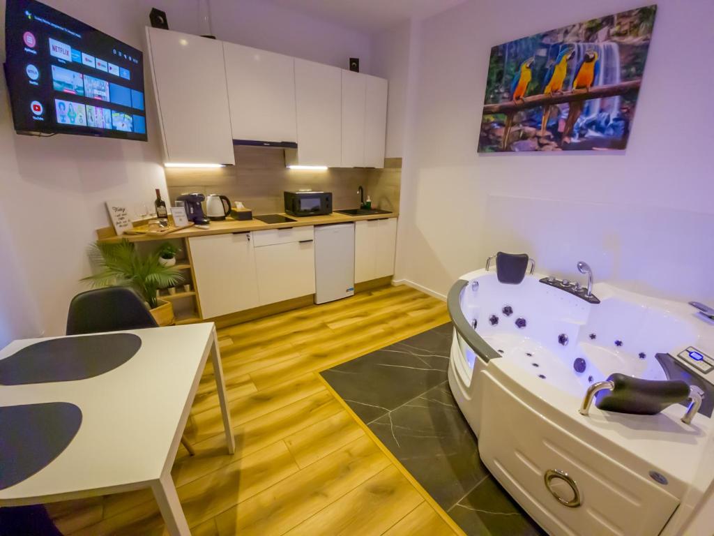 Punkt - Apartamenty z jacuzzi w centrum Katowic, Katovice