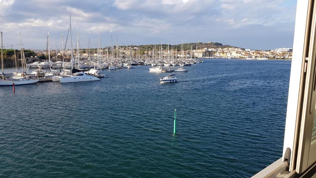 Superbe vue mer T3 70 m2 standing Cap d'Agde 6 pers 2 chambres - 3
