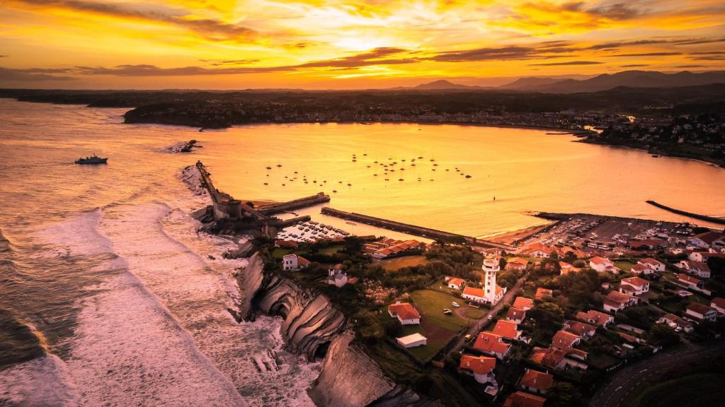 ホテル チョコ (Hôtel Txoko) 眺望