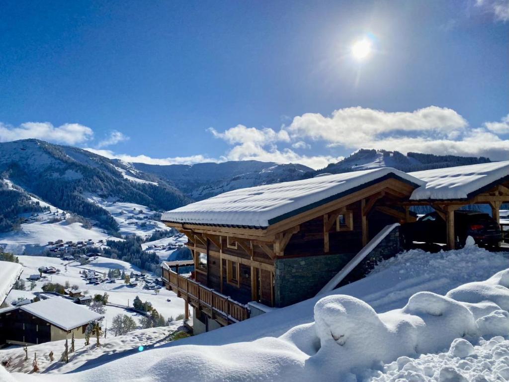 Chalet moderne avec jacuzzi et accès skis aux pieds - FR-1-505-199 - 2
