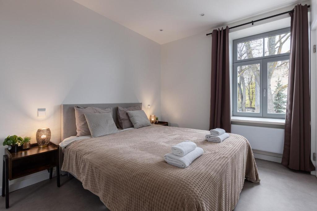 Ķīpsala apartments with free parking, Riga