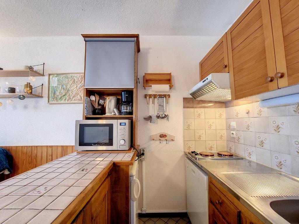 Studio fonctionnel avec coin montagne et balcon exposé Sud, proche pistes et commerces - 5
