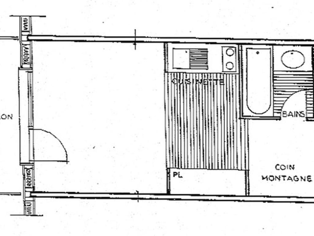 Studio cabine confortable aux Saisies - 5 pers, balcon sud - 4