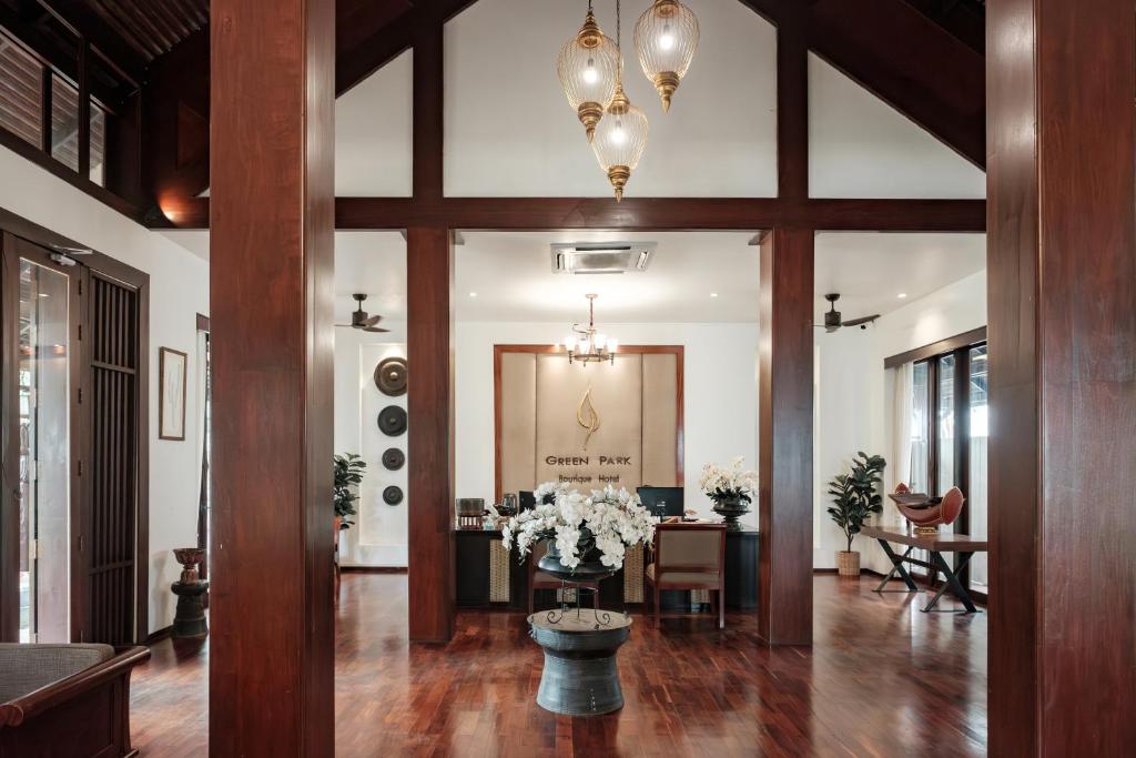 Lobby, Green Park Boutique Hotel in Vientiane
