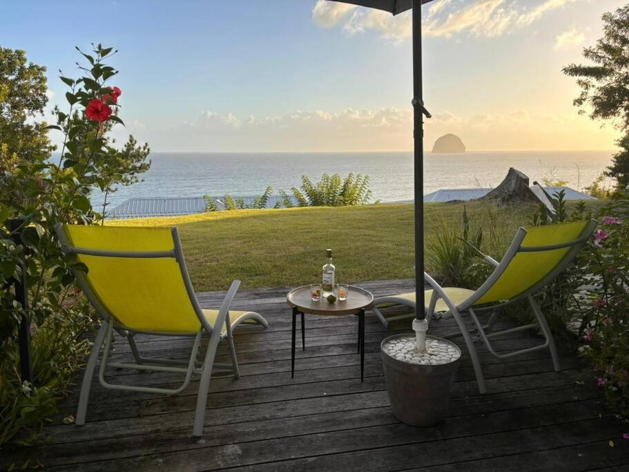 Studio vue mer avec piscine, Le Diamant