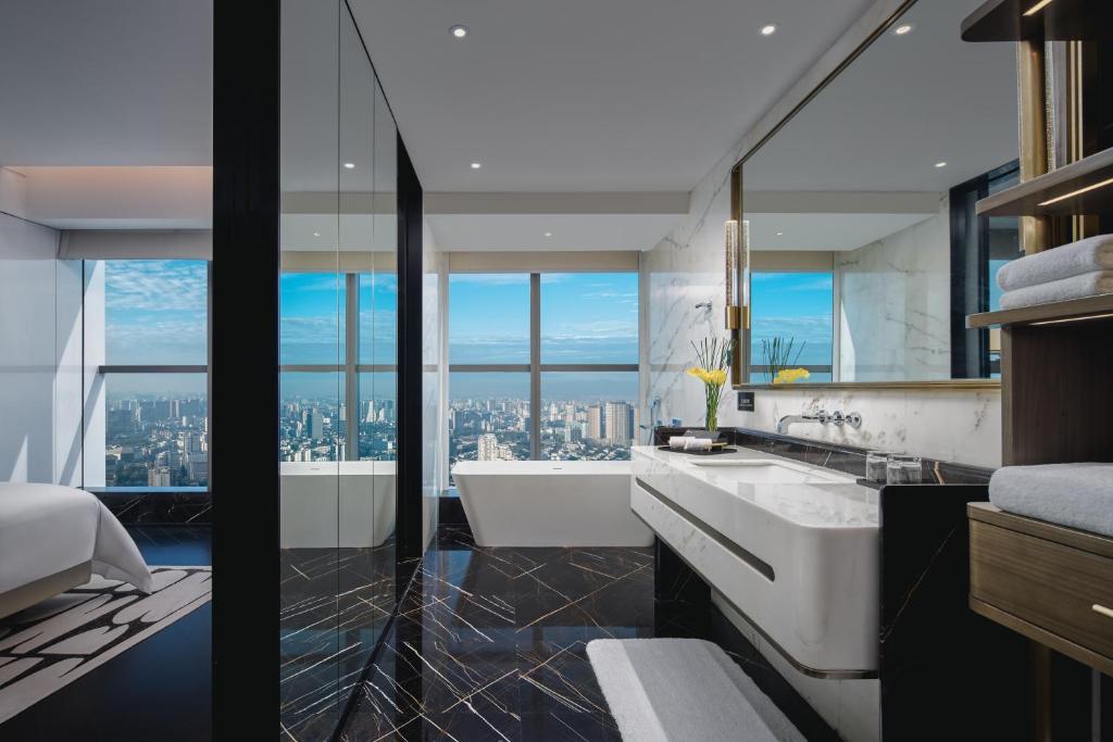 The Langbo Chengdu Ubc バスルーム（客室）