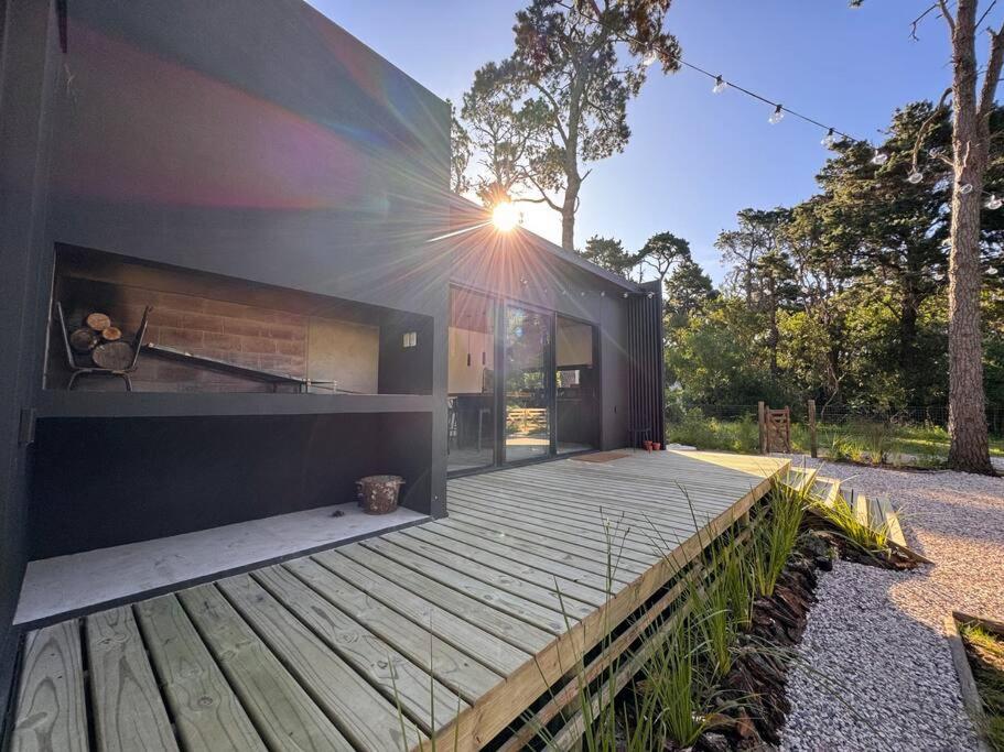 Nandina, en el bosque y playa, La Pedrera