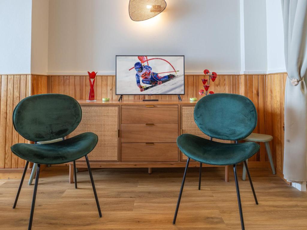 Appartement familial rénové avec WIFI et balcon au Vieil Alpe - 4