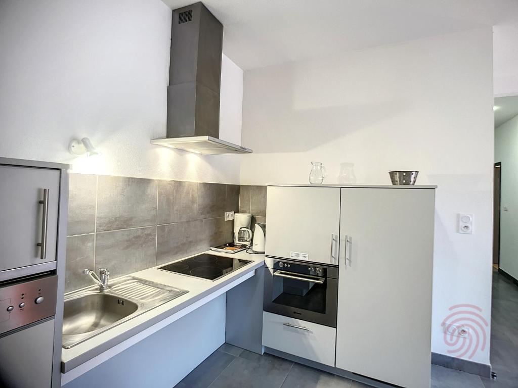 Appartement F2 PMR, climatisé, avec terrasse et parking privé, au cœur de Lamalou-les-Bains - 4