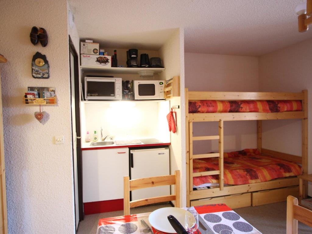 Studio cabine 24m² au pied des pistes, balcon, animaux non admis - FR-1-340-274 - 3