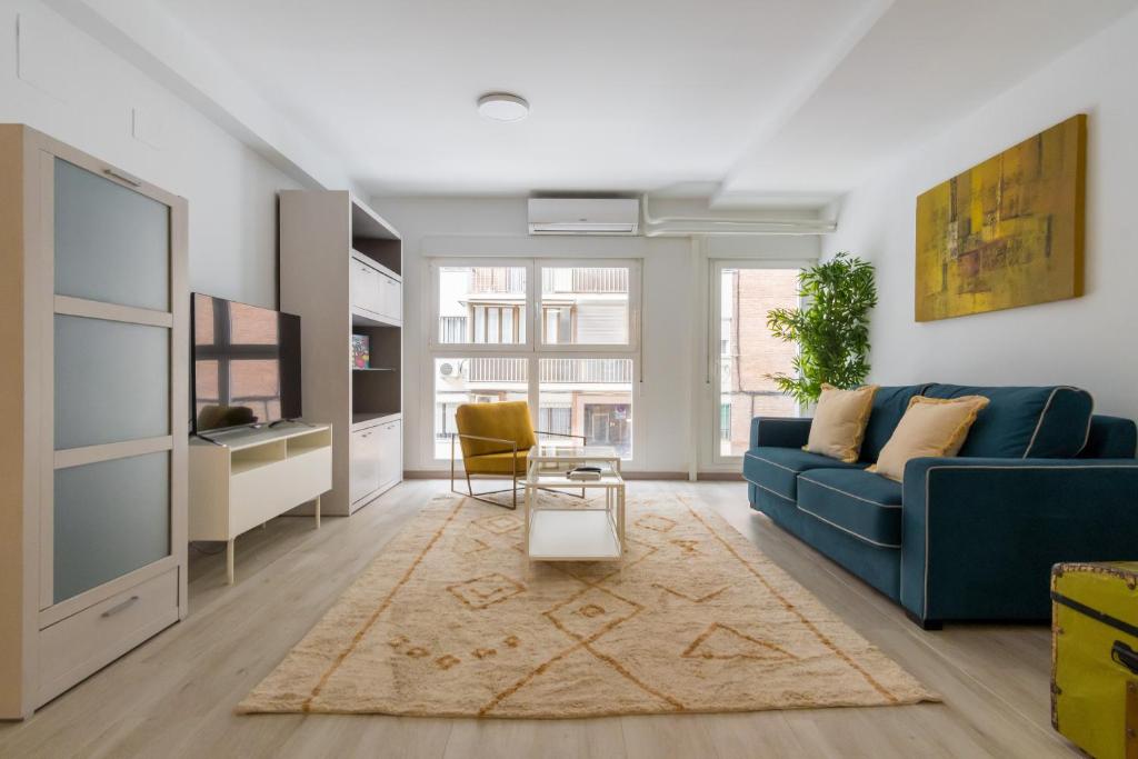 Bright new and wide- 1Bd 1Bth- Delicias, Мадрид