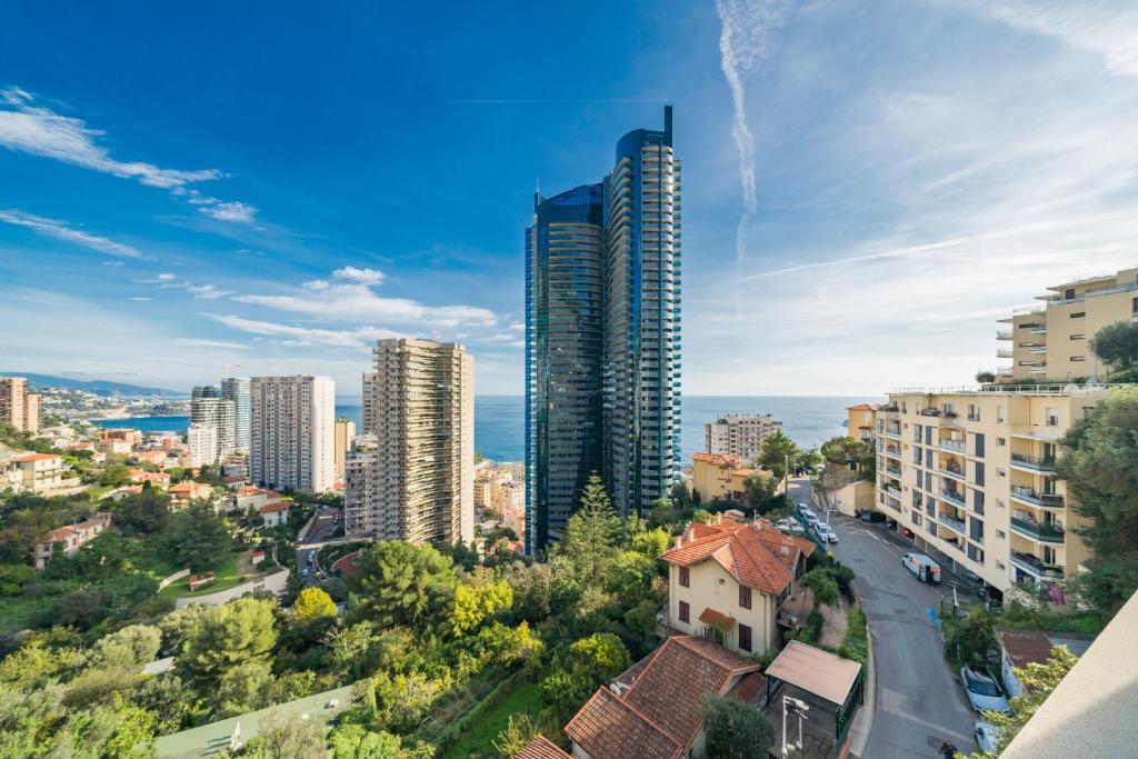 5mn Monaco - Terrasse - Vue mer - Parking - BD - 2