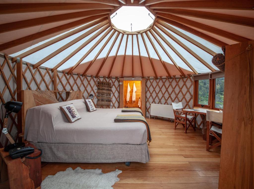 Patagonia Camp hotel room