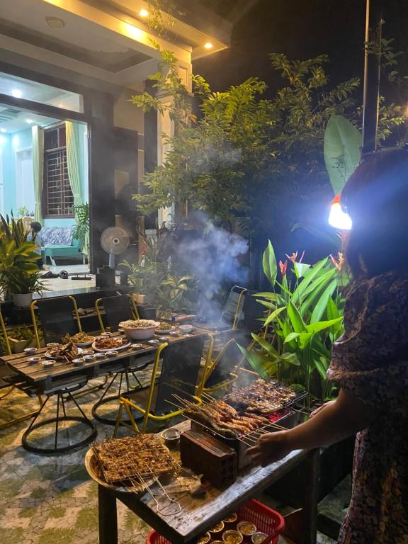 位于坎清的1卧室独栋房屋-300平方米|带1个独立浴室 (Laoxao Homestay | Double Room with Terrace)