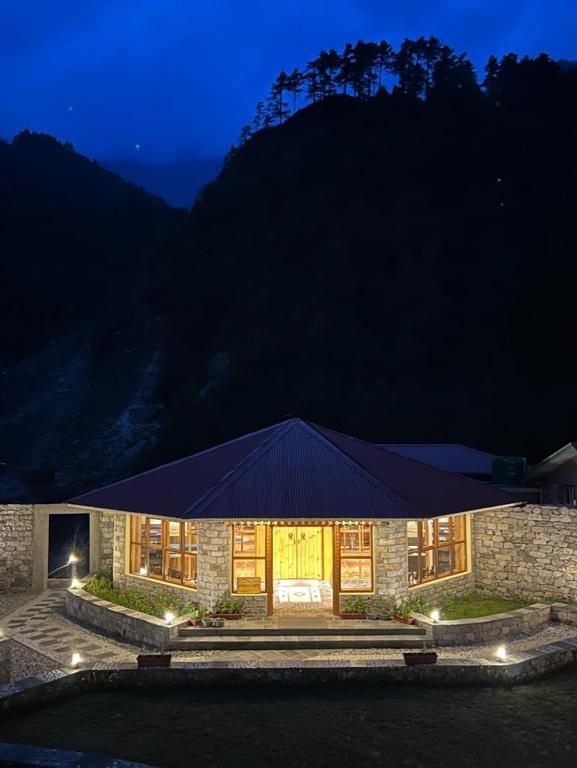 A szálláshely kívülről