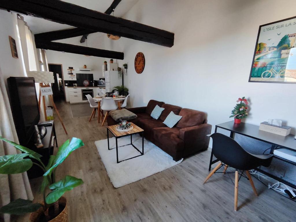 Appartement de Charme L'Isle-sur-la-Sorgue sur la Sorgues - 2