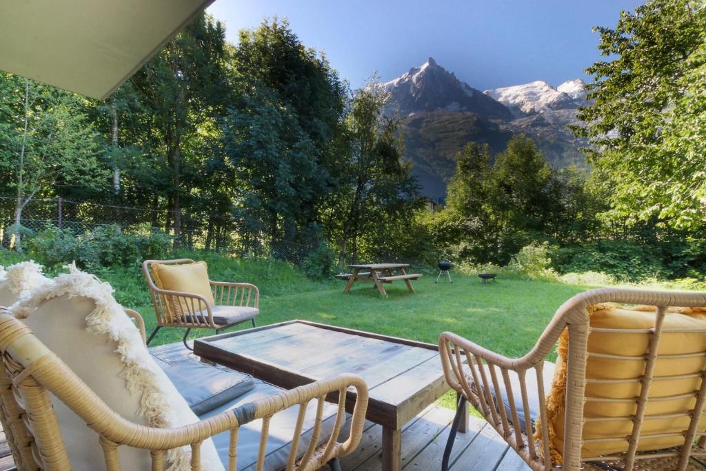 Violette de Cham - Jardin privé - Vue Mont Blanc - 2