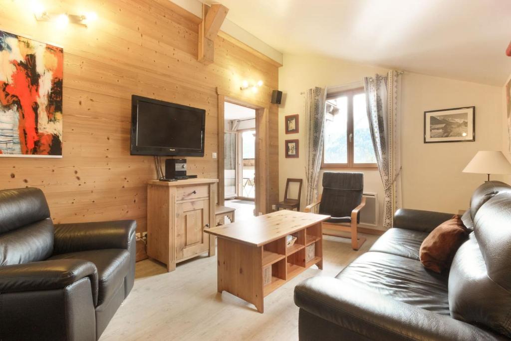 Betulle - 2bedroom - Patio facing Mont-Blanc range - 2