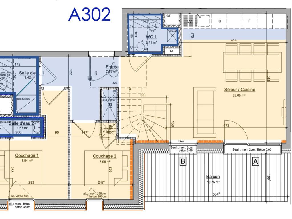 Spacieux Appartement 4 Chambres avec Wi-Fi et Garage aux Gets - FR-1-671-252 - 2
