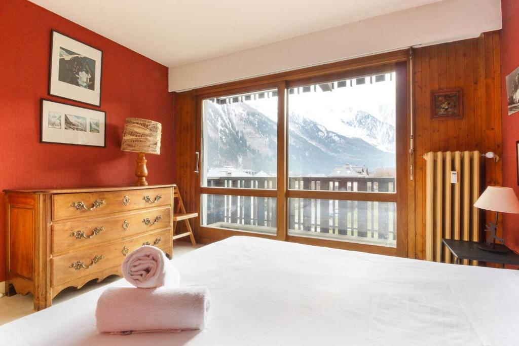 Makalu - View Mont-Blanc - Chamonix Center -8 pers - 4