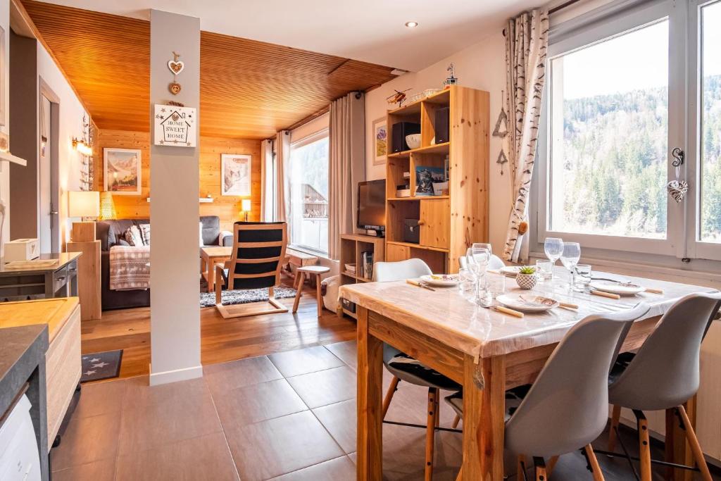 Refuge des Alpages - Duplex - Vue Aiguillette des Houches - 4