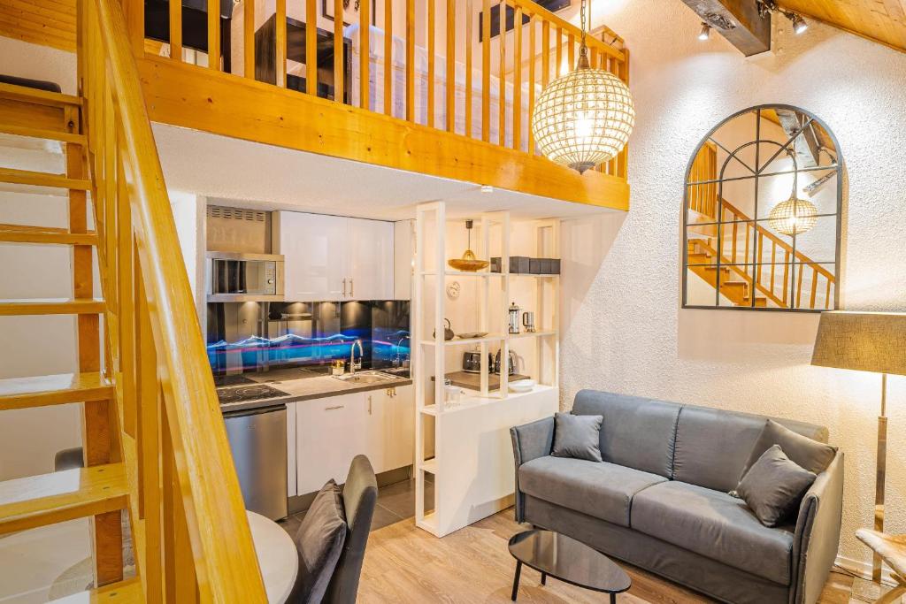 Chamour - A duplex apartment with Mont-Blanc view - 3