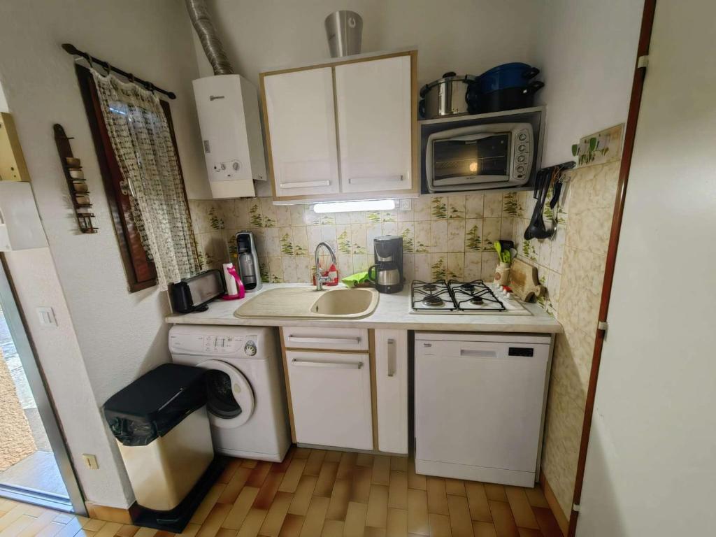 Villa mitoyenne climatisée avec piscine et parking pour 6 pers - FR-1-607-123 - 5
