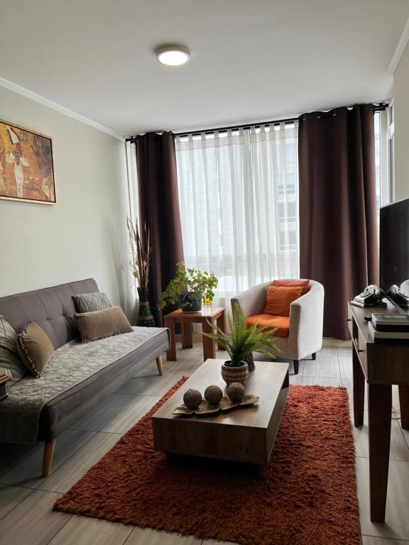 Depto Ginebra 1 dorm con estacionamiento - 5