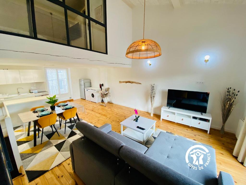 Loft cocon climatisé - Imprenable vue sur le château Comtal - 3
