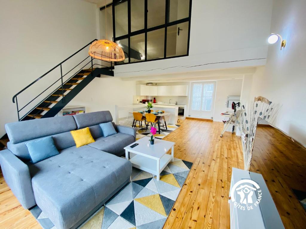 Loft cocon climatisé - Imprenable vue sur le château Comtal - 2