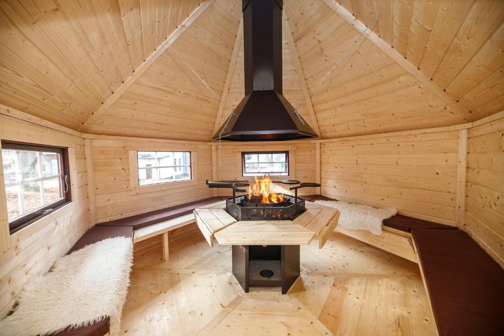 Penzion Apidae의 아늑한 객실 또는 정원 전경