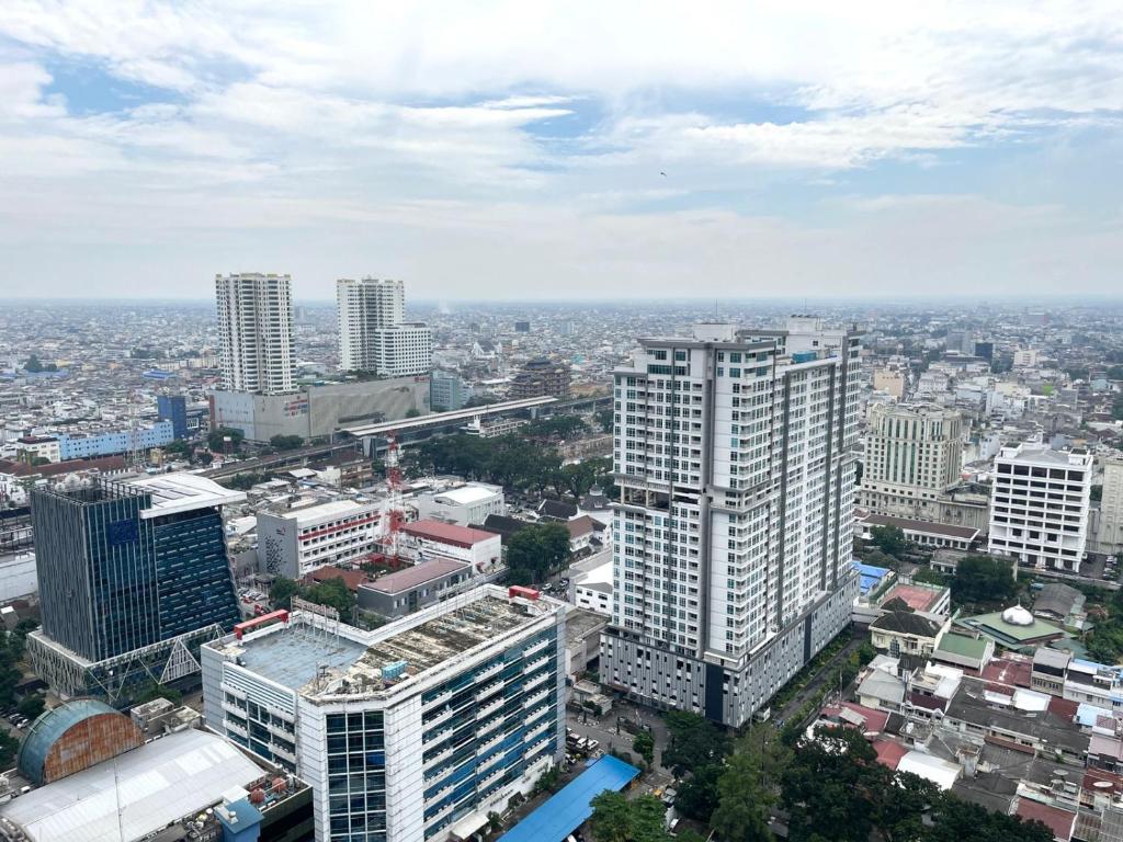1Br 2-4 pax Podomoro overlooking Medan city
