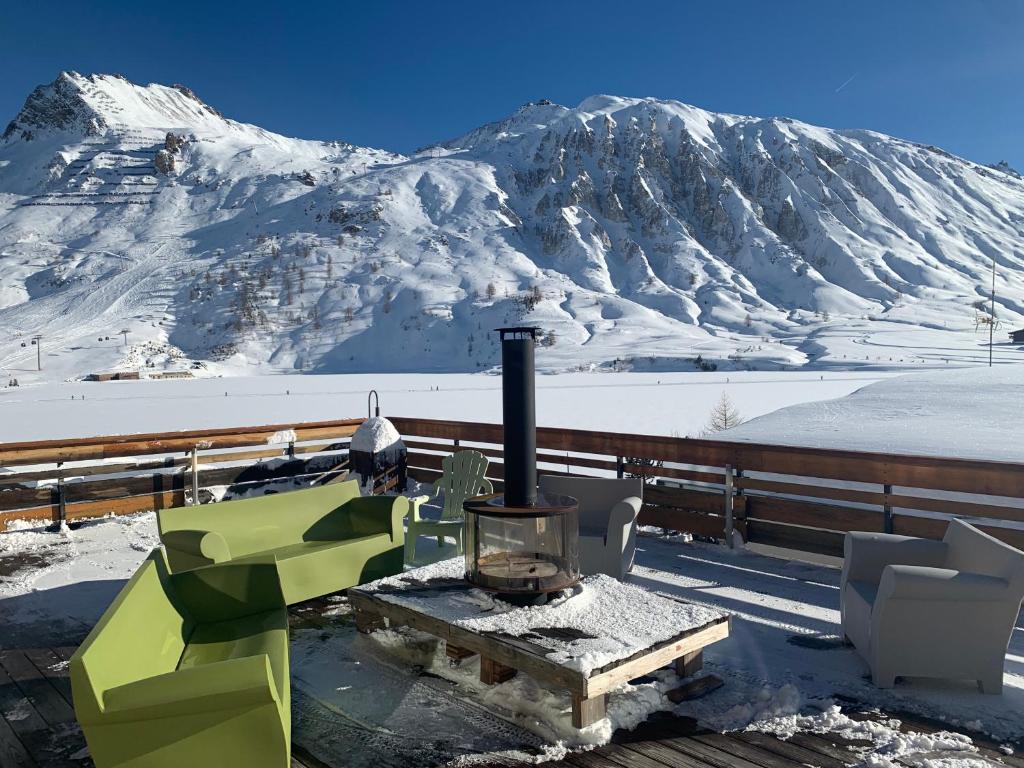 Chalet Canvolan, 7 pièces, 12 personnes, Tignes le Lac, sur terrasse et jardin - 1
