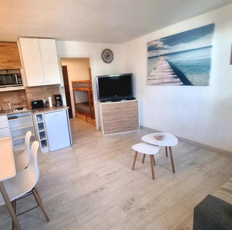 100 m de la plage - Les Cigales de Mer - Studio Cabine - Parking - 4