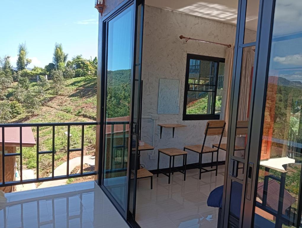 Balcony/terrace, Hmong Homestay Resort in Mae Hong Son